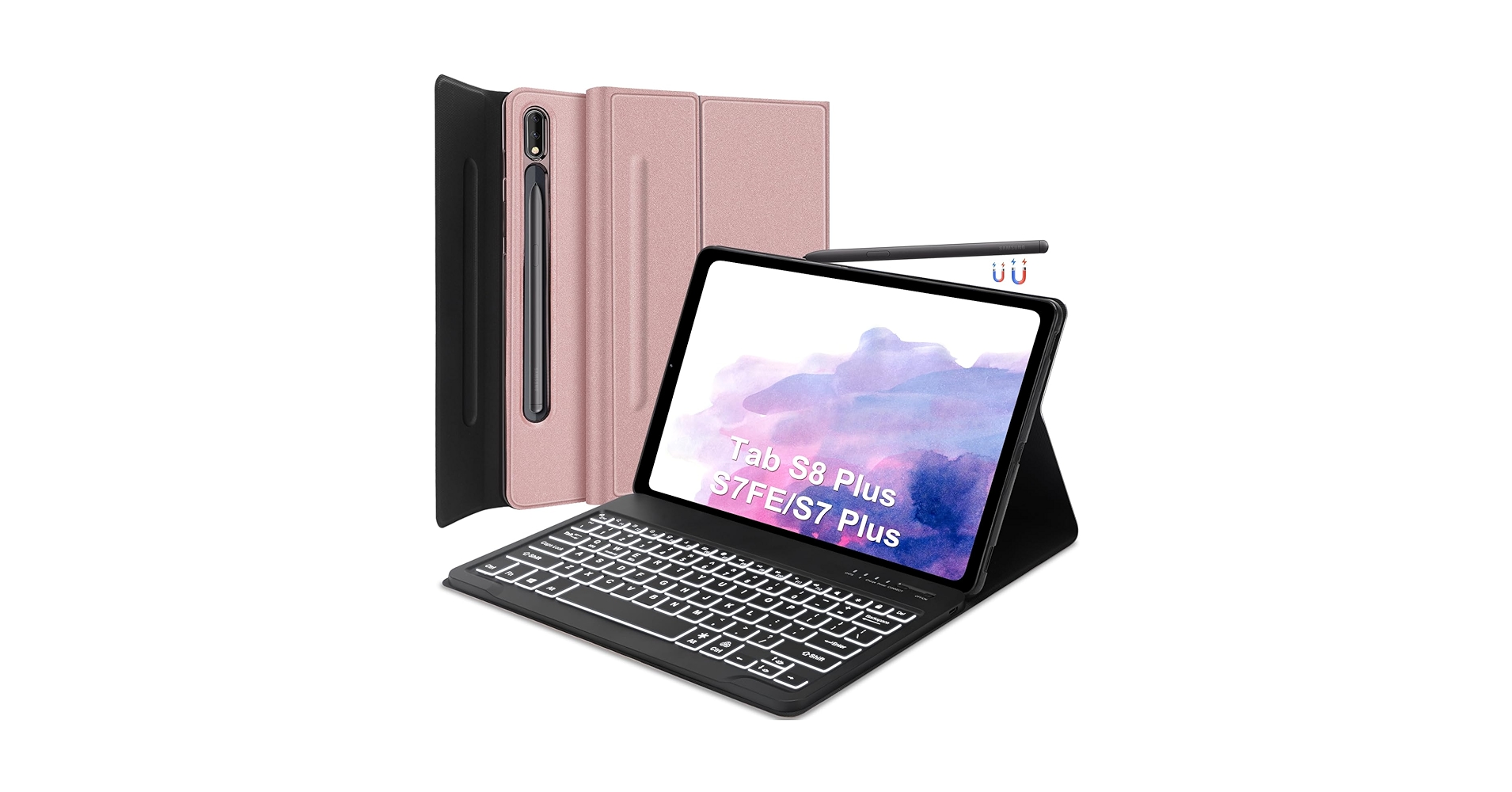 Galaxy Tab S7+ 5G 256GB ピンク キーボードカバー付き 71NbRgOqPuL.jpg_BO30,255,255,