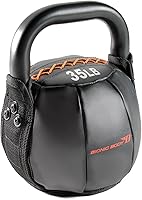Bionic Body Soft Kettlebell by Kim Lyons - Ergonomic Grip Handle, Safe Drop Soft Weights for HIIT, CrossFit, Home Gym Strength Training