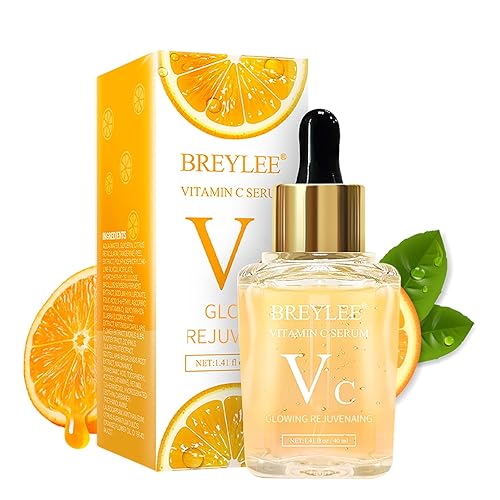 Suero de Vitamina C para la cara suero hidratante Breylee con 30 de vitamina C suero hidratante para el cuidado de la piel suero facial de vitamina