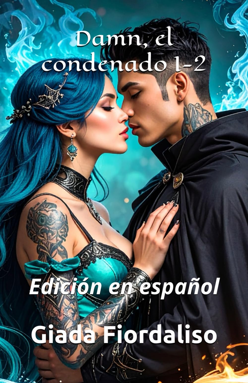 "Damn, el condenado 1-2"- Edición especial a color con tres dragones al fondo de cada página y otras ilustraciones. Portada con los protagonistas.: Edición en español