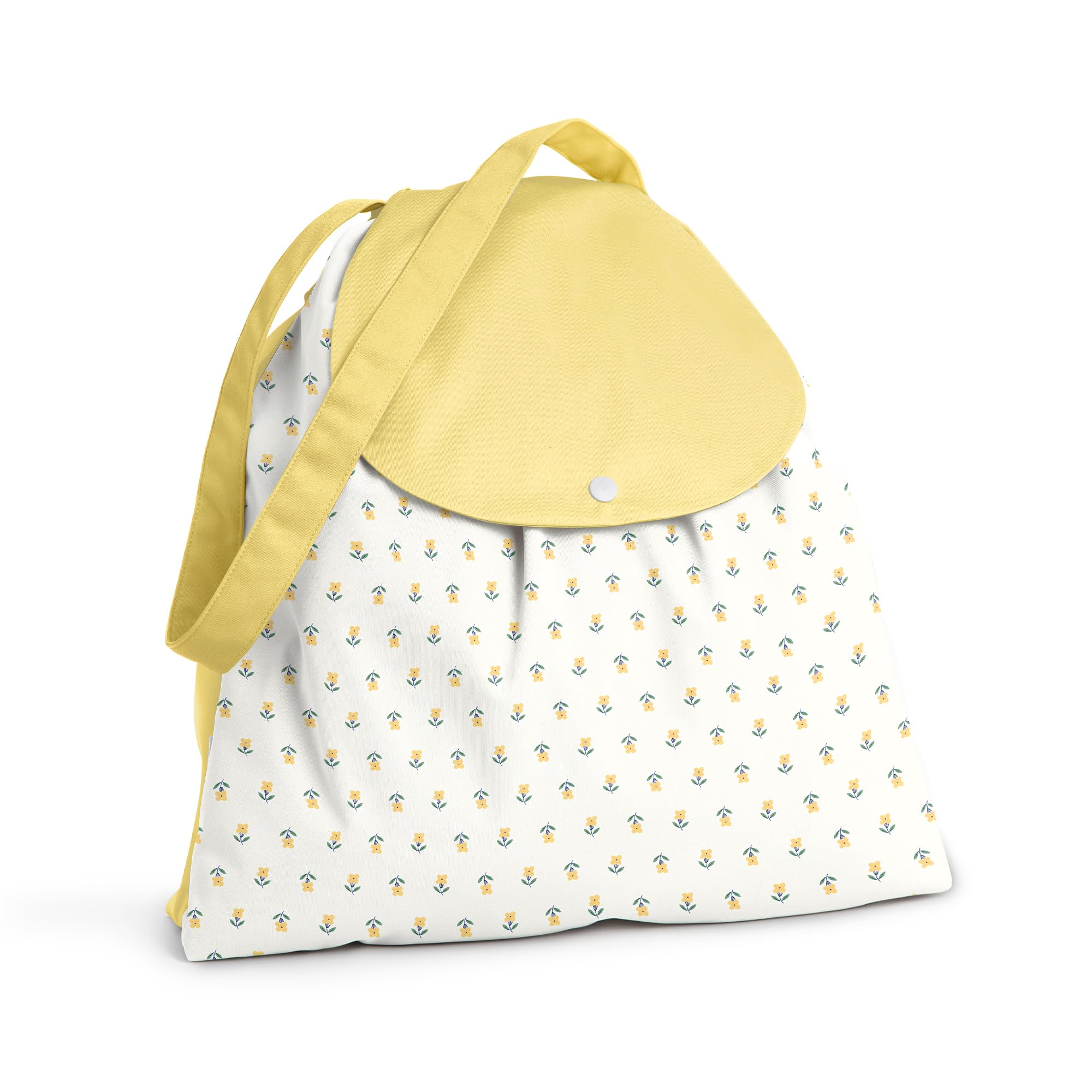 Esembly Day Bag – Reusable Wet and Dry Bag Made From Recycled Fabric With Dual Waterproof Compartments for Cloth Diapers, Swimsuits, Toiletries, and