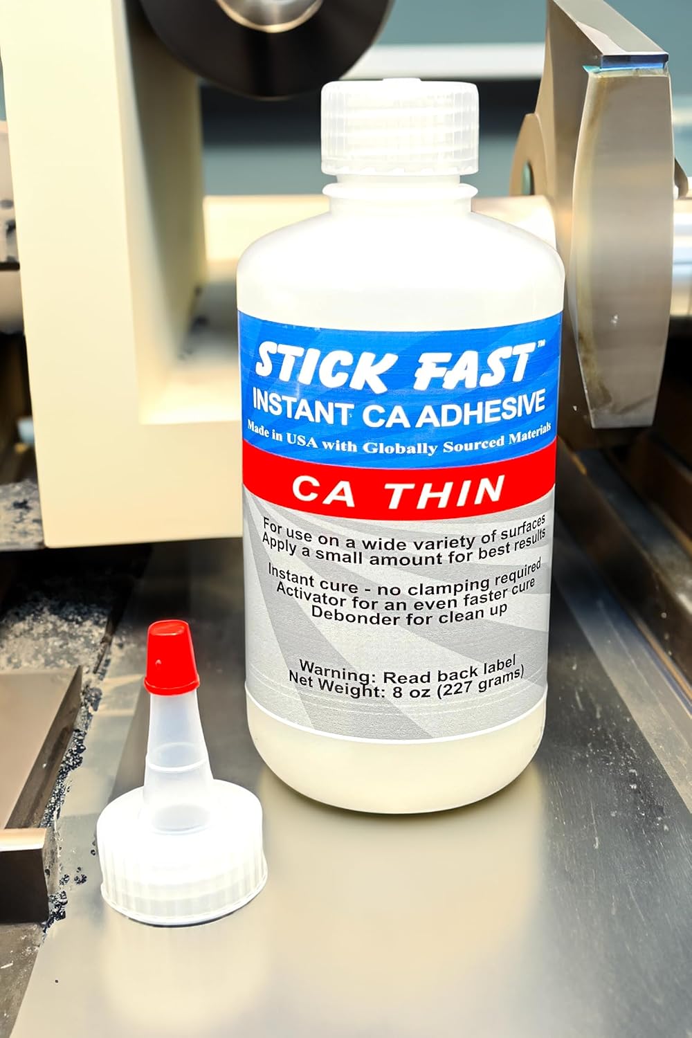 Pen Kit Mall - Stick Fast 8 oz CA Cyanoacrylate Adhesive Super Glue (Stick Fast Thin 8oz)
