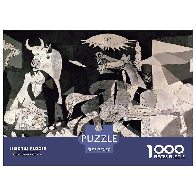 Foto 2 de 7 de Pablo Picasso Guernica Arte Puzzles, Museo Rompecabezas De 1000 Piezas, para Adultos Adolescente