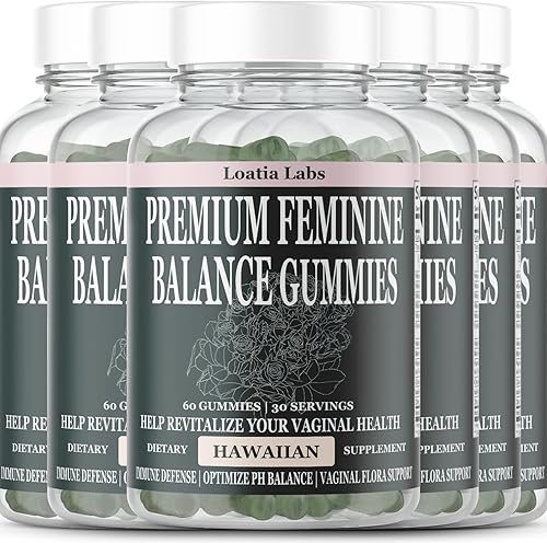 Vital Premium - Gomitas de equilibrio femenino para la salud y el bienestar y la nutrición de las mujeres, apoyo inmunológico, vegano, sin gluten y