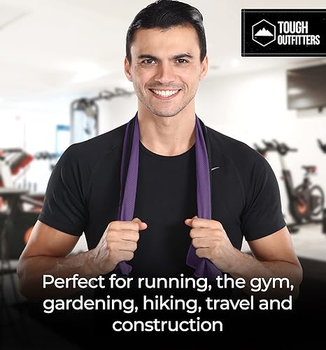 Miniatura 6 de Toalla de refrigeración instantánea permanece fresca, fresca y activa durante horas. Ideal para todos los deportes y aventuras al aire libre