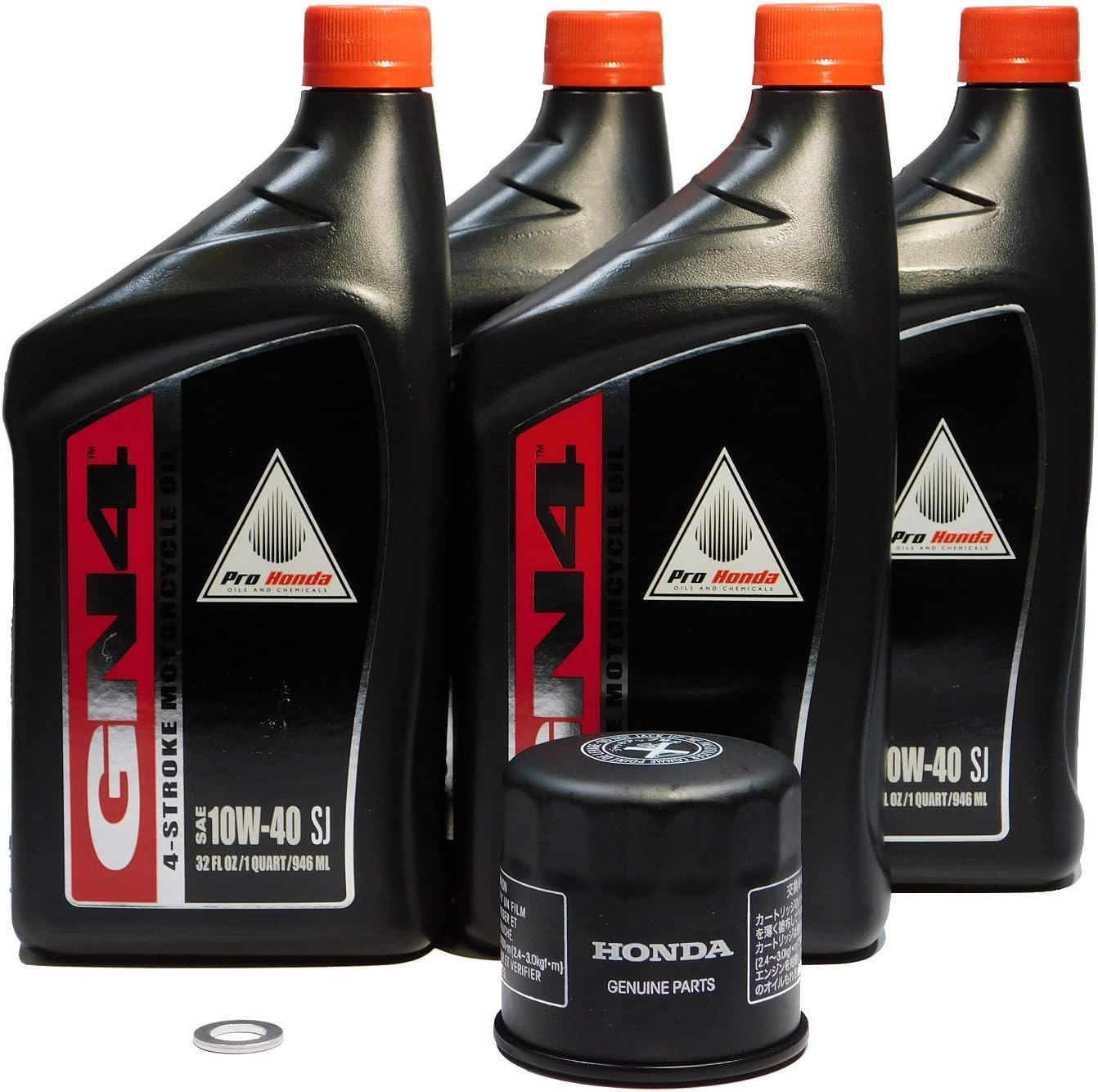 2004-2005 Honda CBR 1000 CBR1000RR Repsol OEM Complete Oil Change Kit H20