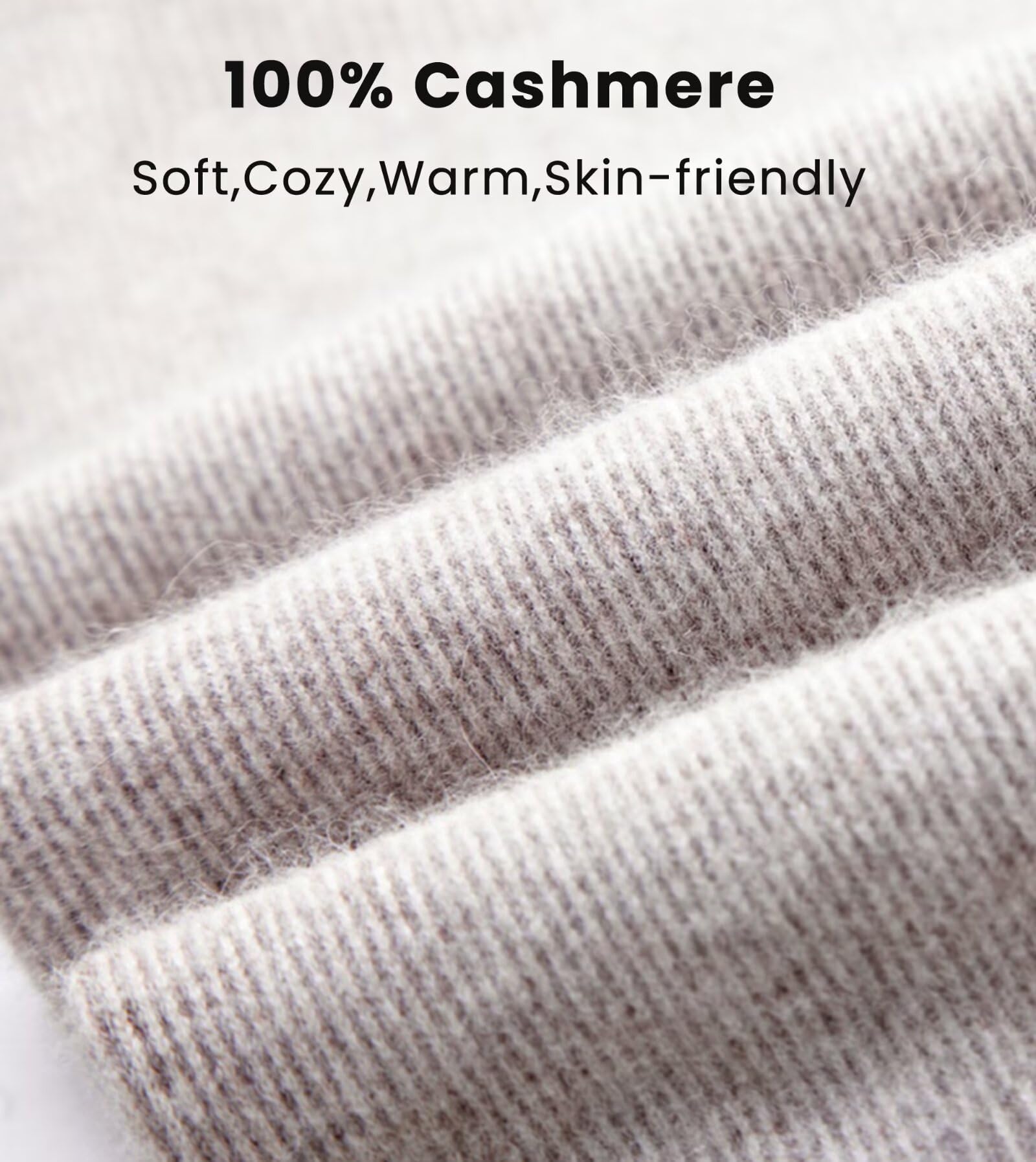Leggings de Cachemir para Mujer, Pantalones térmicos de Punto Suaves y cálidos, Ropa Interior térmica,100% Cachemir