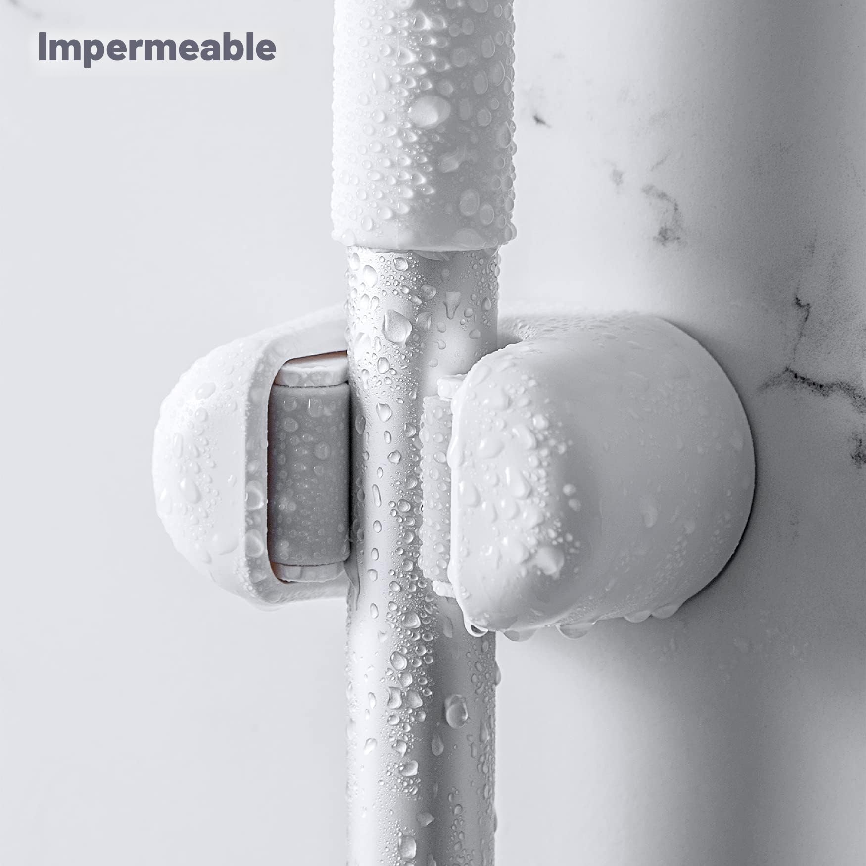 CORNERIA Soporte para Escobas 3 Piezas - Soporte para Trapeador de montaje en pared, Colgador de Fregonas para Hogar Cocina Baño Garajes - Soportes p