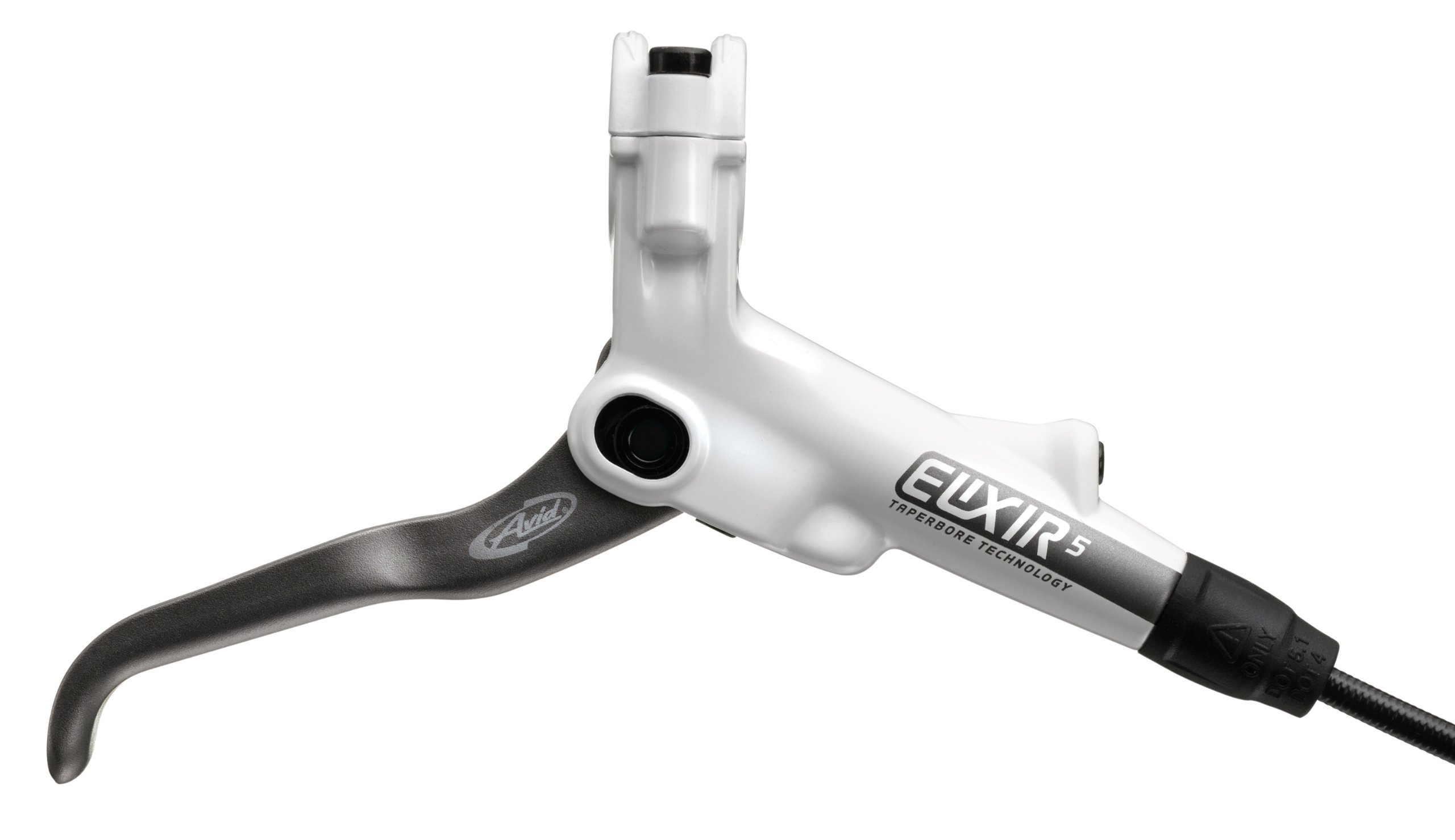 Avid hidrolik diskli fren Elixir 5, ön, beyaz, 160 mm, 00.5015