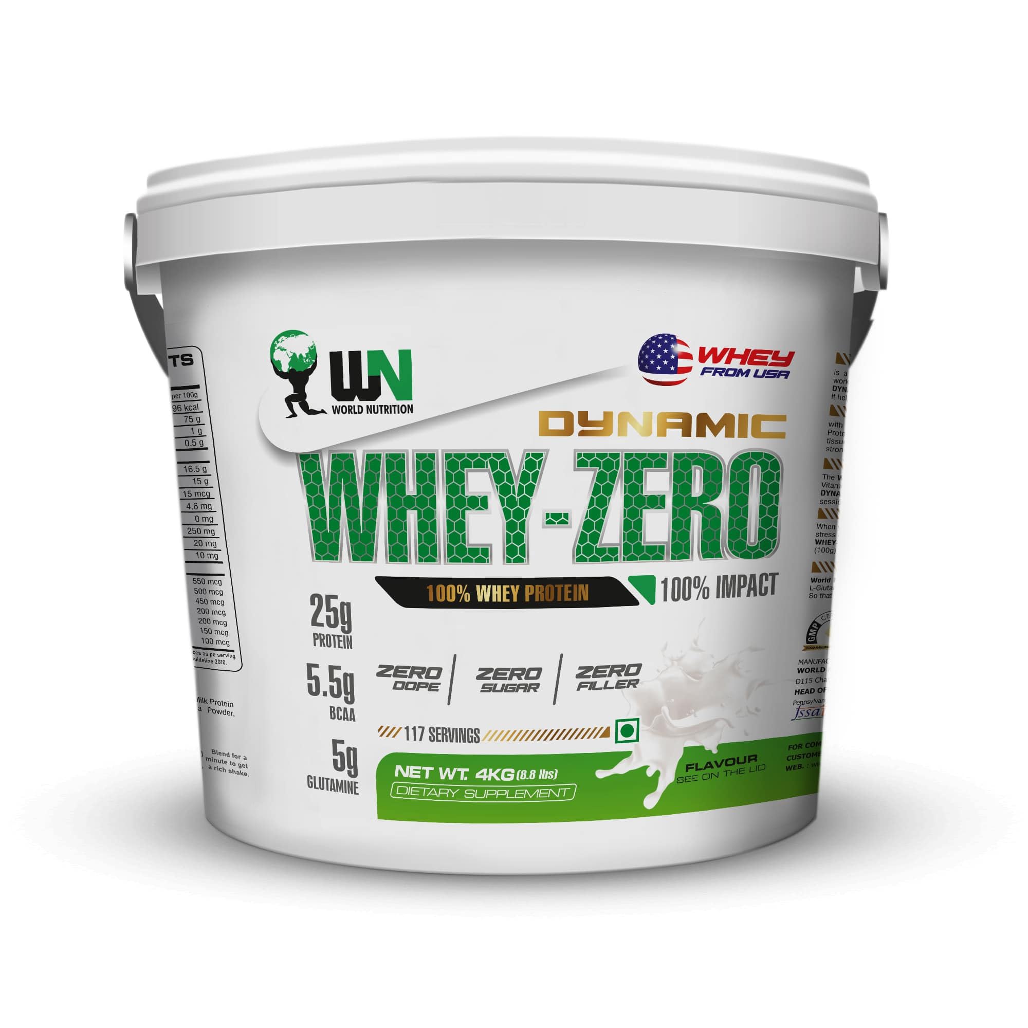 Dynamic Whey-Zero | Whey Protein Powder with 25g Protein, 5.5g BCAA & 5g Glutamine | For Muscle Growth, Workout Recovery & Strength Support | Cookies & Cream - 1Kg — Amazon image 6
