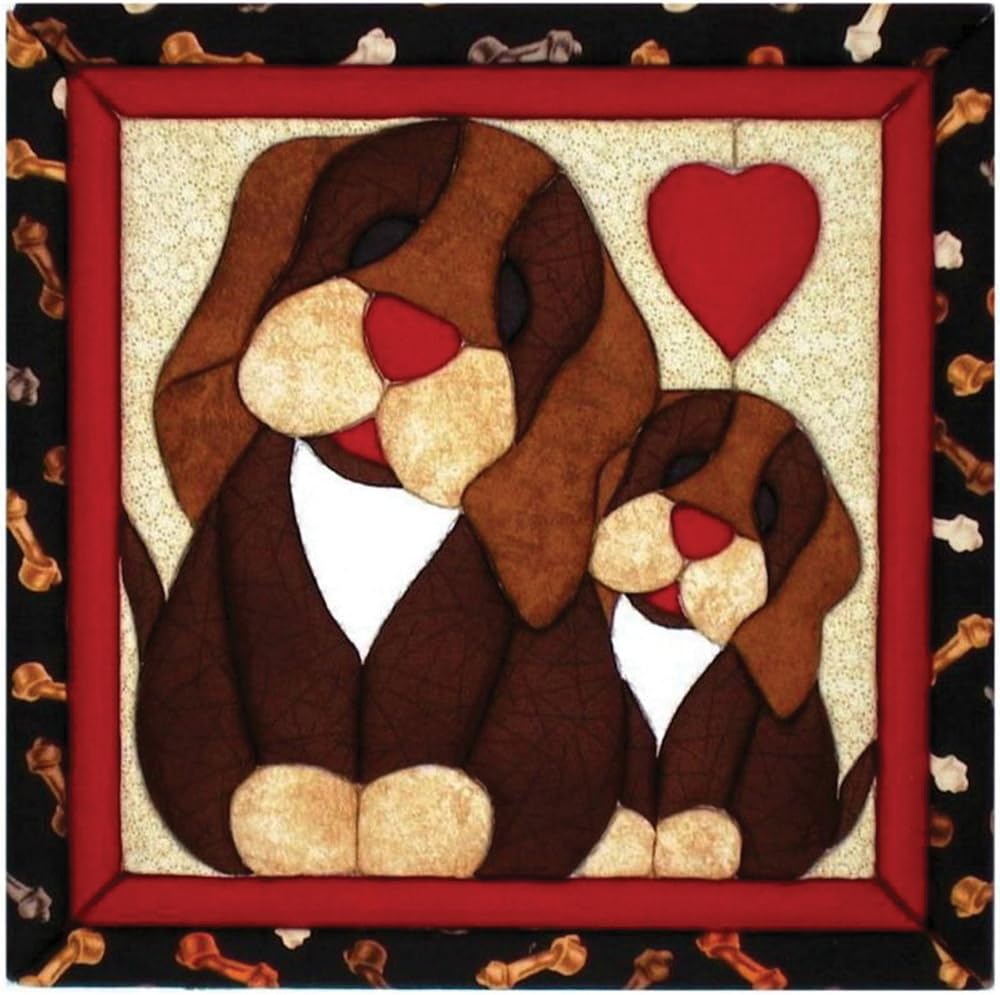 Puppy Love Quilt Magic Kit, Puppy Love