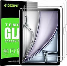 GOZOPO Pellicola Prottetiva per iPad Air 11 Pollice M3 (2025)/ Air 11 Pollice M2 (2024), con Allineamento Telaio di Installazione Pellicola in Vetro Temperato, [2 Pezzi]