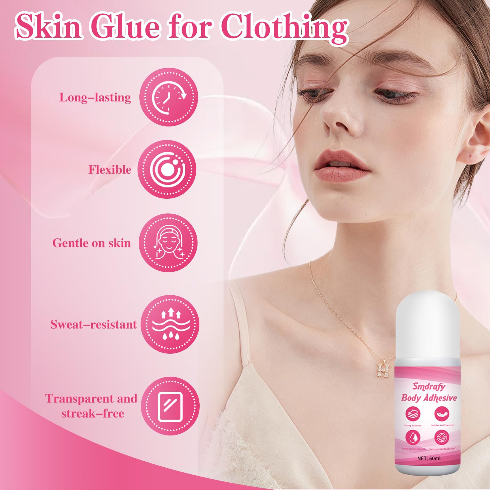 Huidlijm, textiellijm, 60 ml, onzichtbaar, waterdicht en