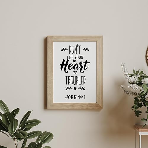 Miniatura 5 de Sabary 12 piezas de calcomanías de versículos bíblicos para pared, calcomanías de escritura religiosa, arte de pared cristiano, citas inspiradoras,