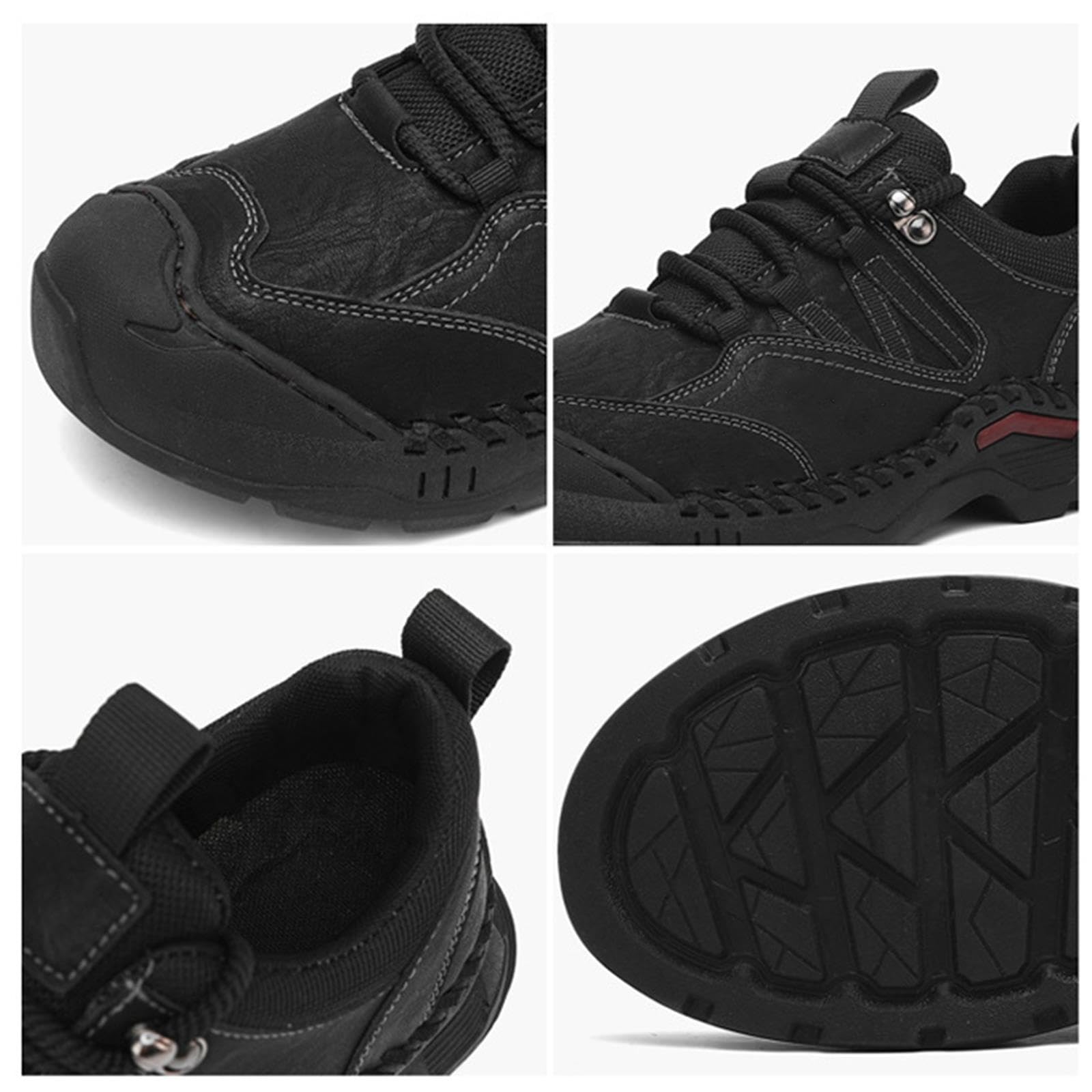 Baskets Décontractées Pour Hommes Chaussures De Randonnée À Lacets En Plein