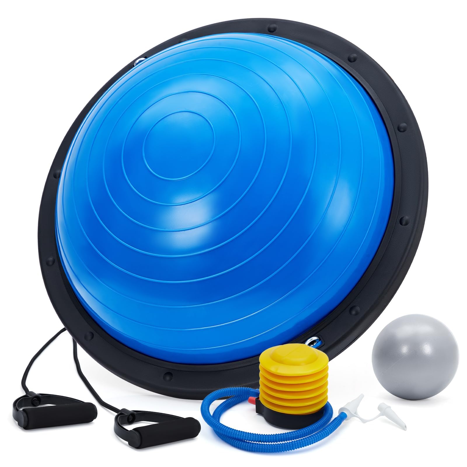 Demi-Ballon d'Équilibre 23" (59.5cm) Ballon Gym Yoga Anti-Éclatement