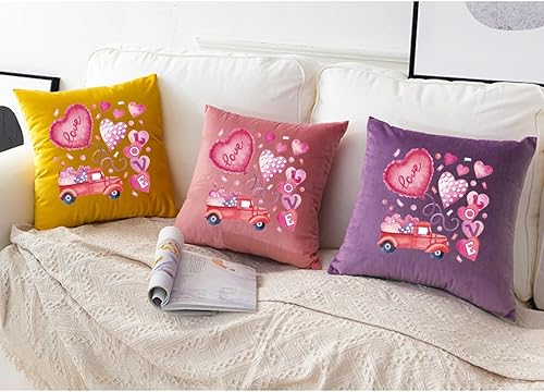 Miniatura 4 de 3 hojas de transferencia para planchar para el día de San Valentín, parches para planchar con corazón, decoración de automóvil, calcomanías de