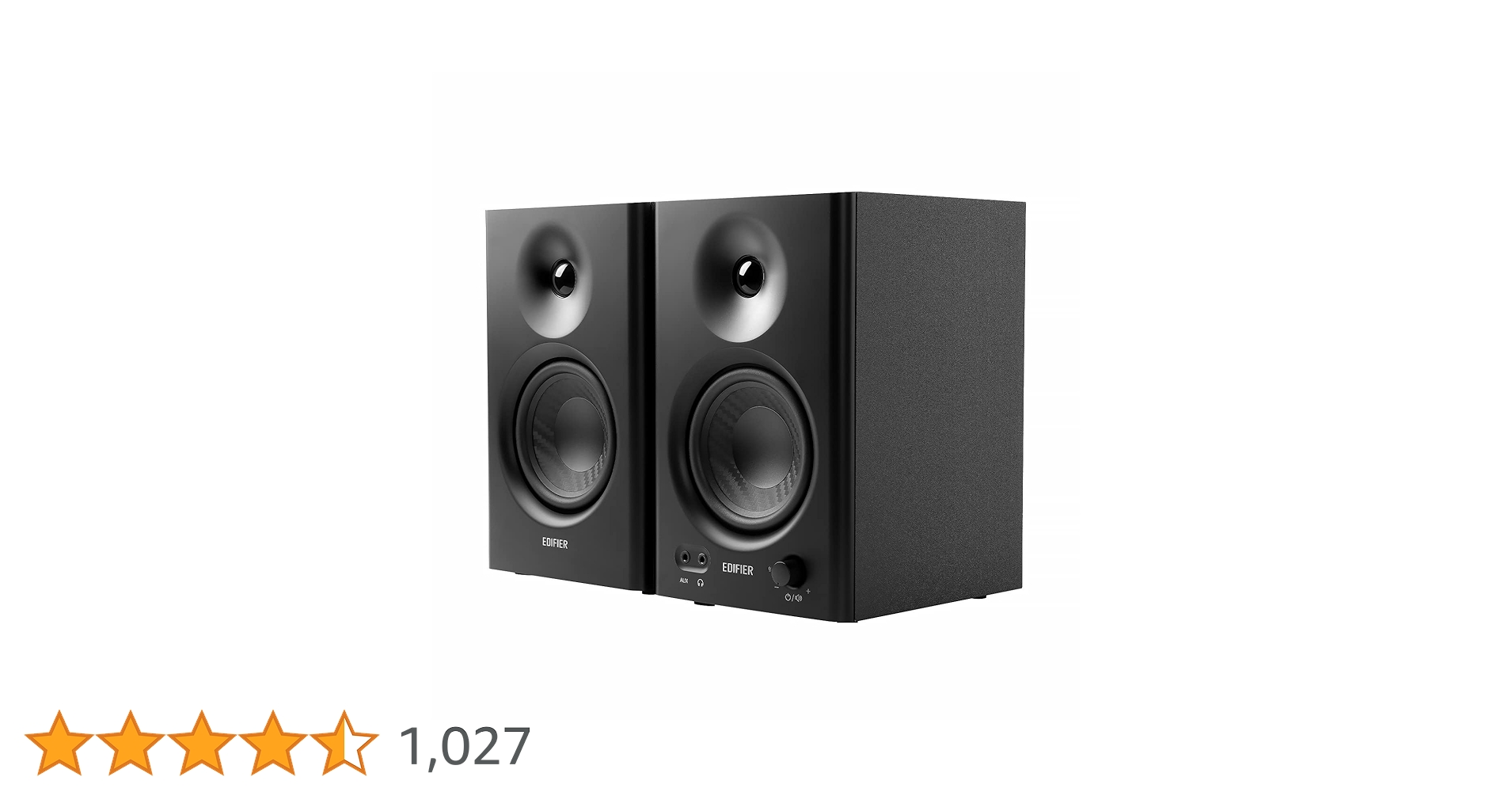 EDIFIER MR4 ブラック アクティブスピーカー EDIFIER MR4 | Edifier
