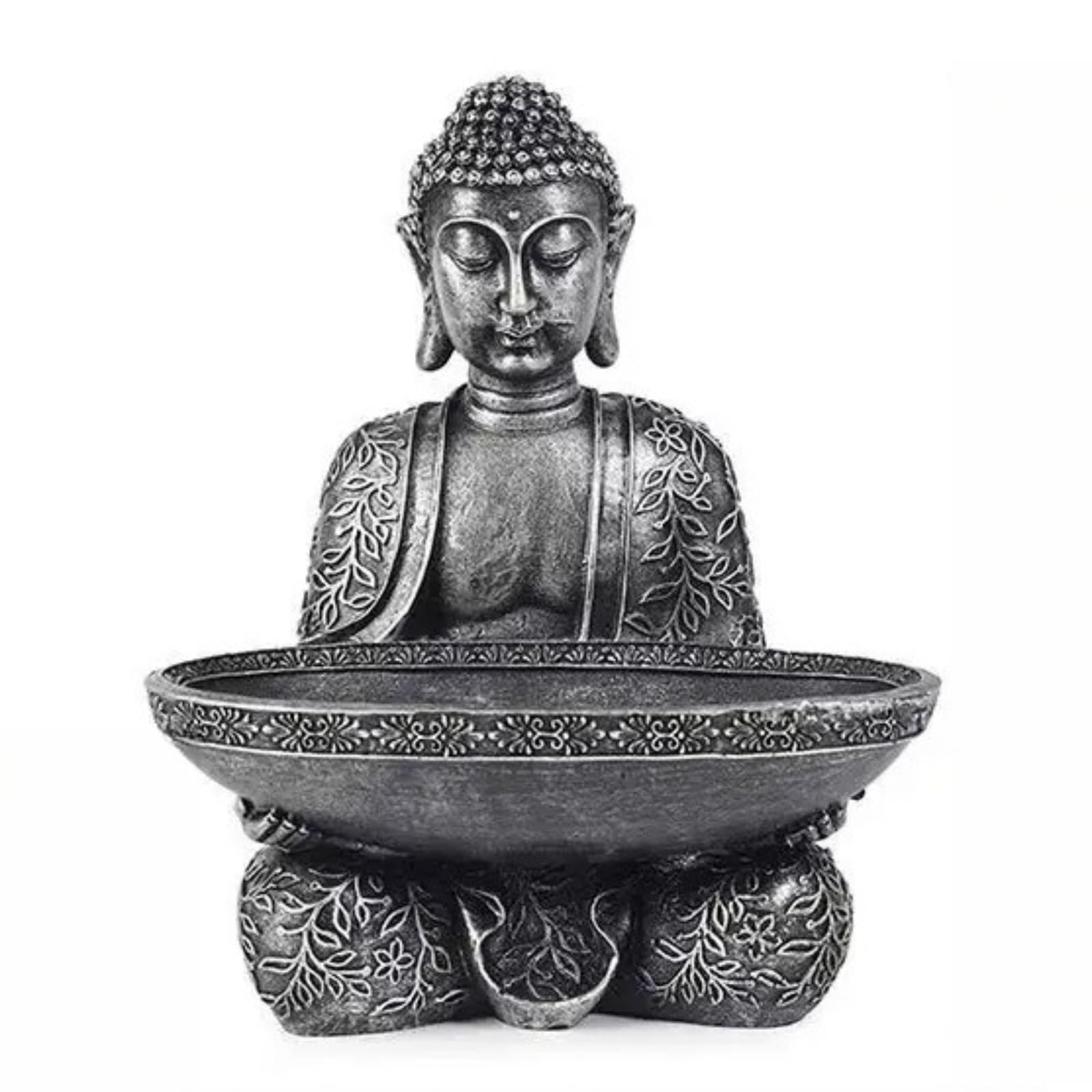 Statue de Bouddha chinois 22 cm pour décoration Feng Shui de salon