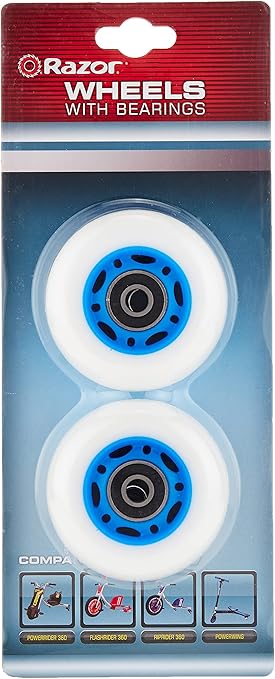 Amazon.com : Razor PowerWing RipRider 360 Replacement Rear Wheels ...