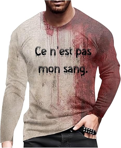 Halloween T Shirt Homme Déguisement D'horreur Citrouille