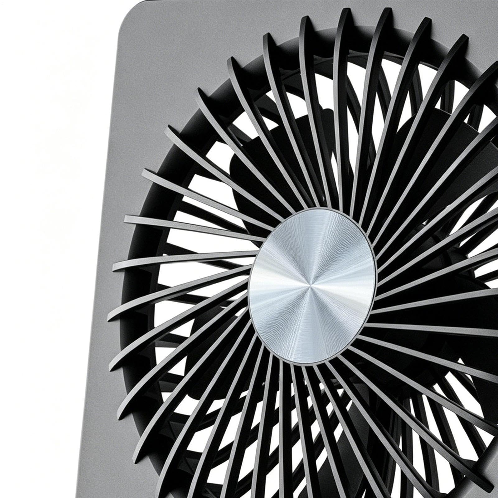 Ventilatore da Scrivania e Silenzioso USB Ricaricabile 3 Velocità Potente | Ventilatore da Tavolo Silenzioso Per Interno Ed Esterno: Casa, Ufficio, Viaggio, Vacanza, Spiaggia, Campeggio