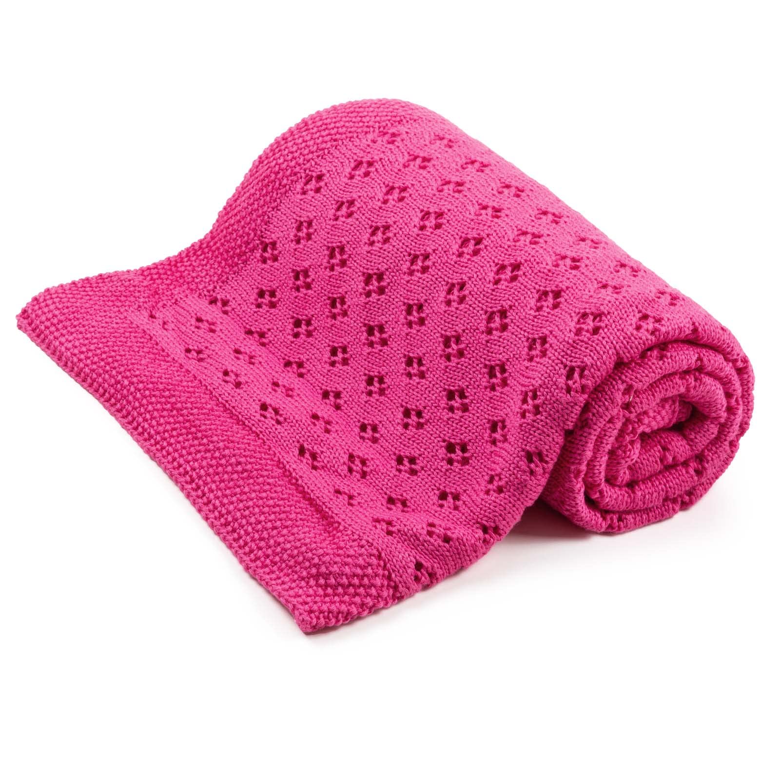 Bellochi Manta de Bambu para Bebe - Acogedor y Calada Mantita para Chica o Chico - Suave Aireado Verano Manta Bebe Recien Nacido - Hecha a Mano - 100x80 cm - Mallow