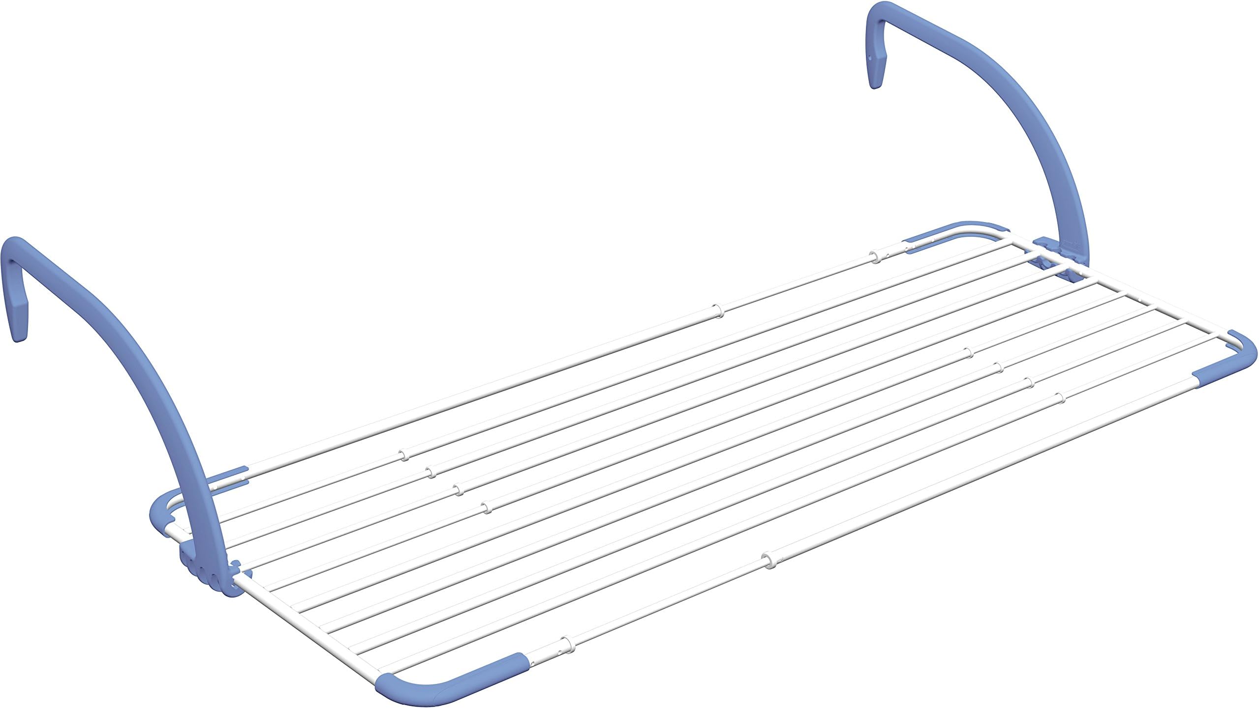 Gimi Brezza Extend Balcony clothes dryer in steel and resin, 20 m drying length