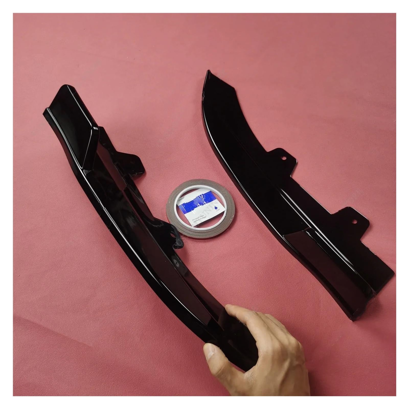 Gonne Laterali Splitter Laterali Paraurti Posteriore Per BMW G22 G22 Sport 430i 430d 430i M440d M440i 2020-2024 2DR Diffusore Paraurti Posteriore Minigonne Bodykit Splitter