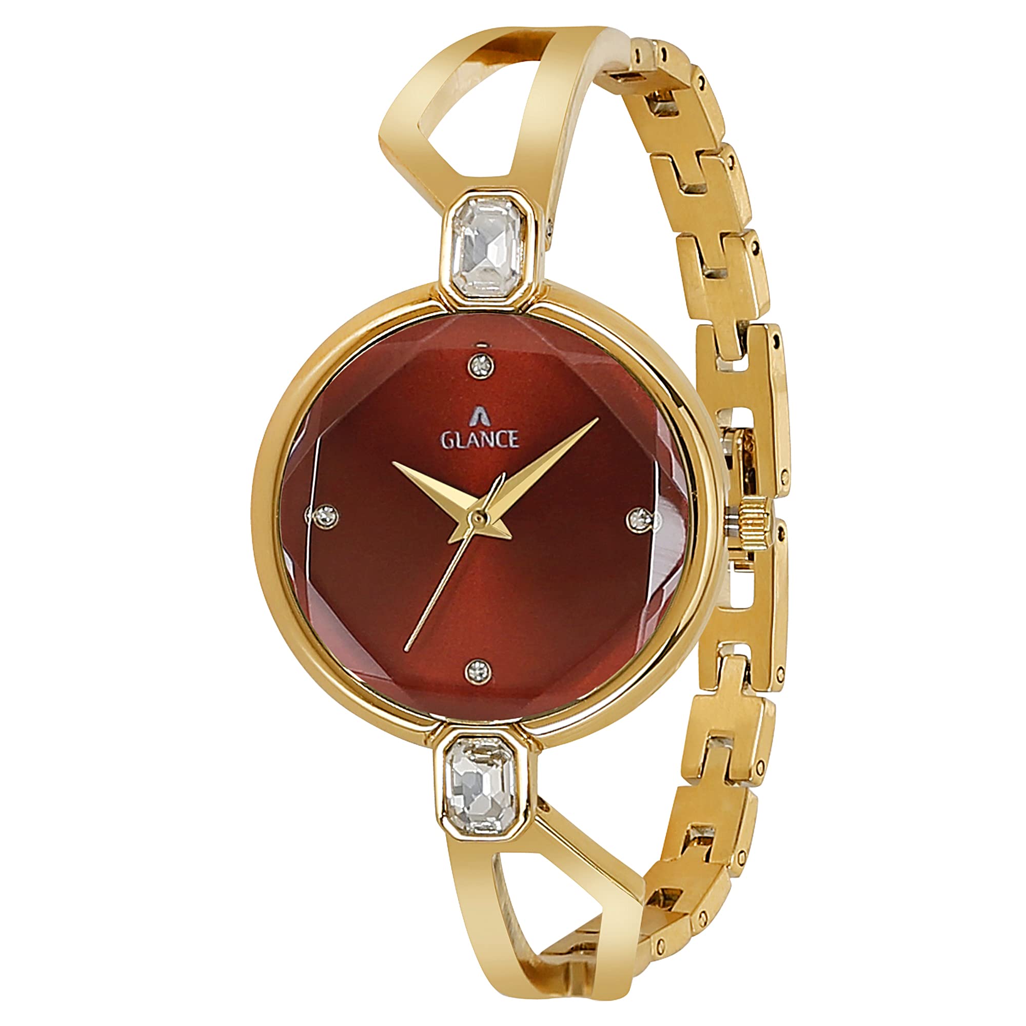 Aglance TX1029 Exclusive Gold Plated MEHROON DIAL Watch (B0B8GZXG2P) Amazon Price History, Amazon Price Tracker