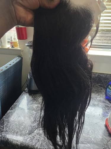 Poor quality  hair .. Not 100$ human and wrong length