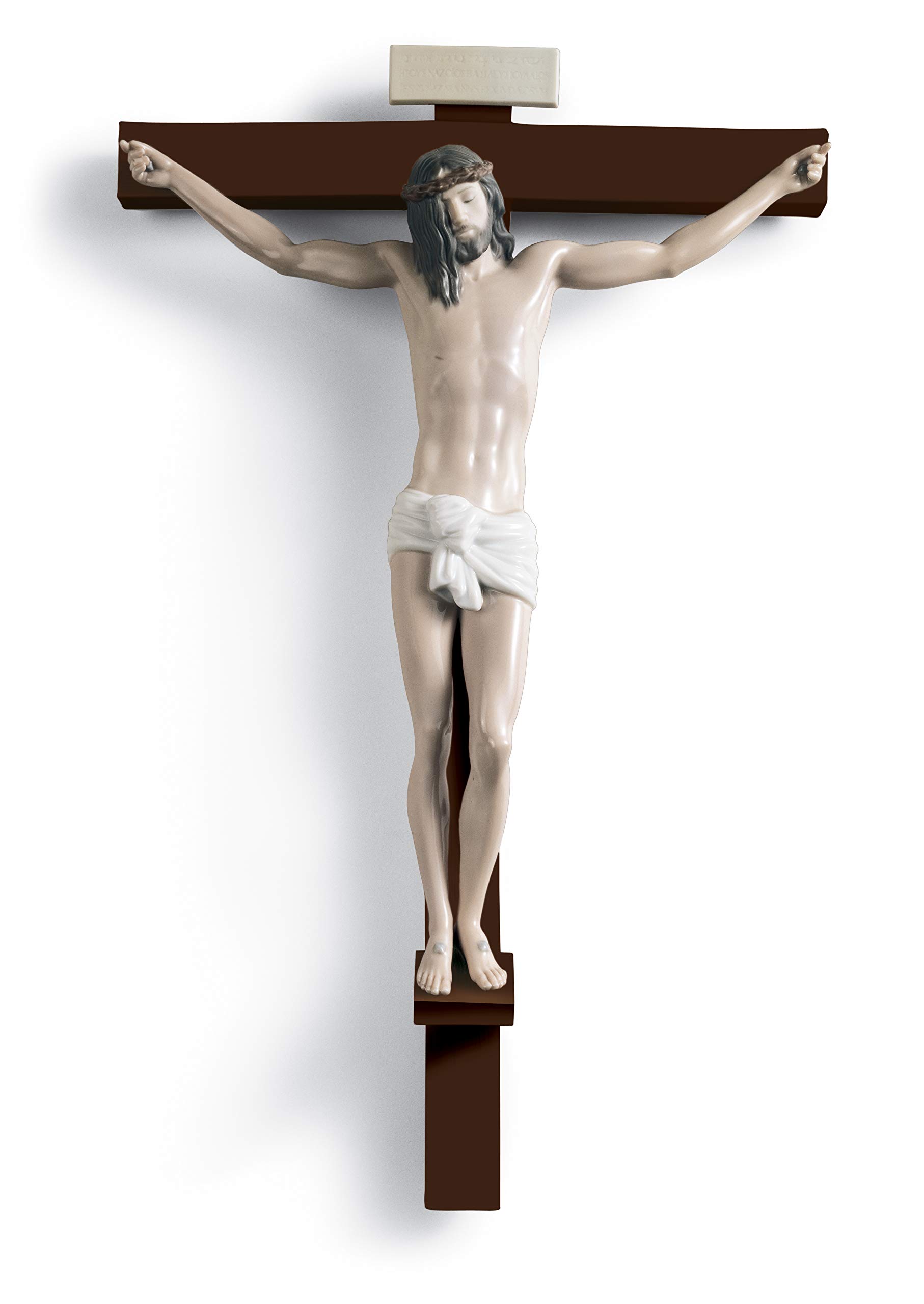 Amazon.com: LLADRÓ Our Saviour Crucifix Figurine Wall Art