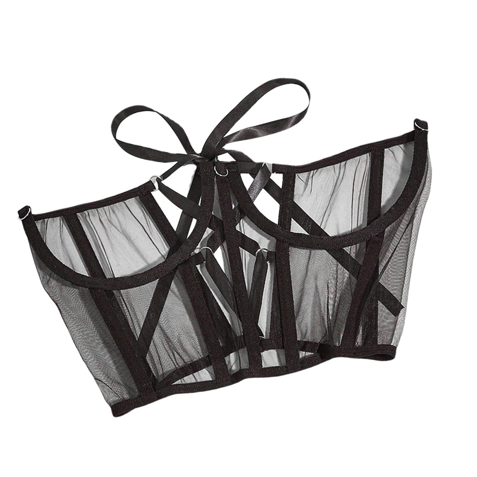 Fashion Lace Corset Wide Waist Belt Mesh Adjustable Lace up Tied Dress Belts|Clothing, Shoes & Accessories | Womens Accessories | Belts-image-34