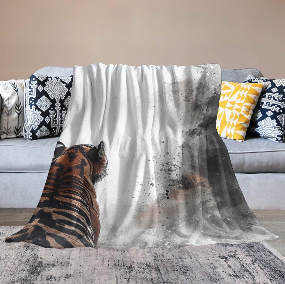 Couverture pelucheuse anti-froid et légère pour des nuits douillettes