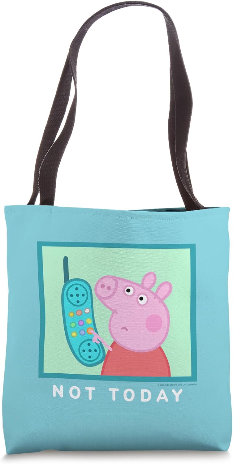 Peppa Pig Not Today Tote Bag