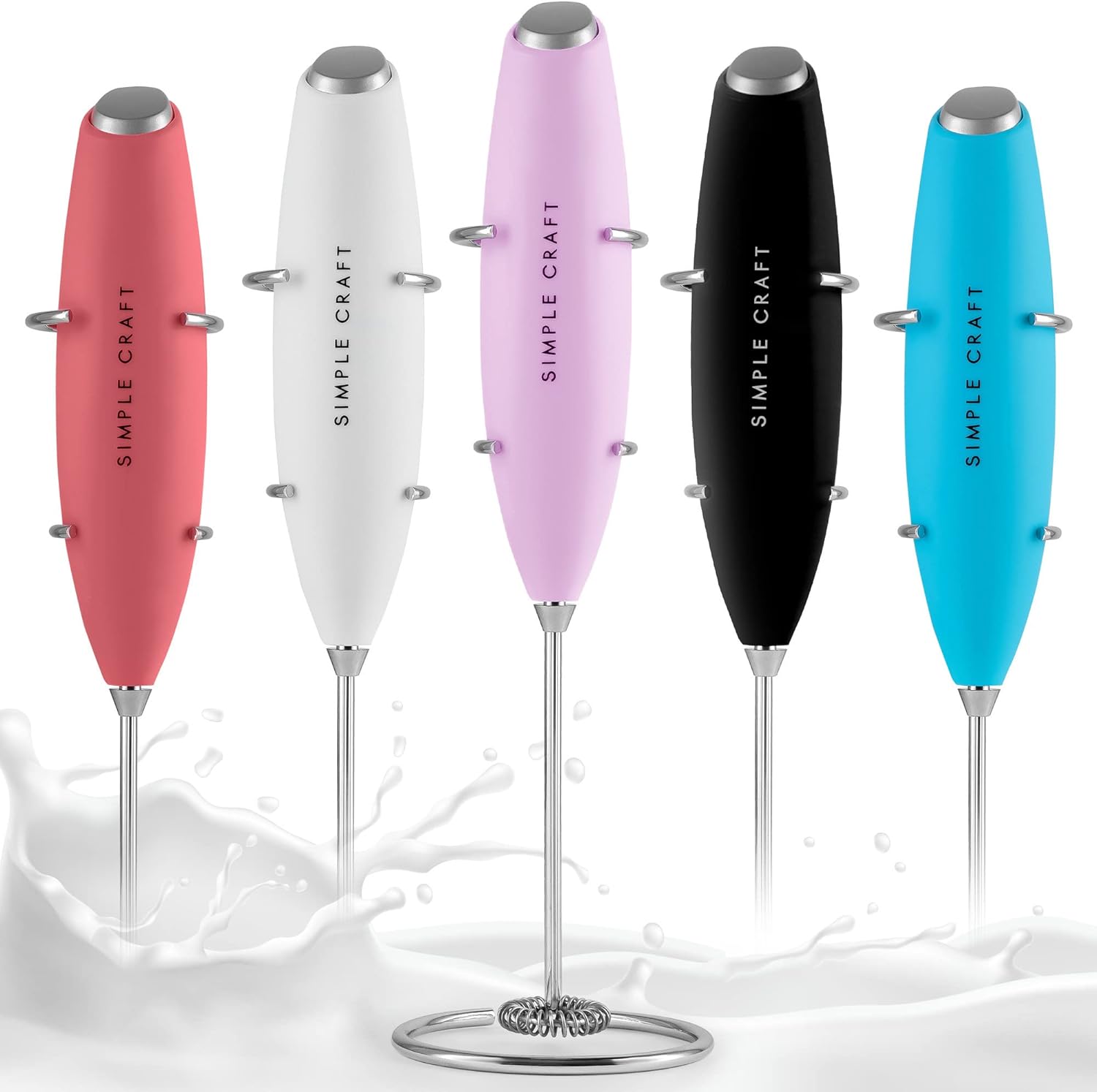 Simple Craft Milk Frother Handheld Drink Mixer Mini Coffee Frother
