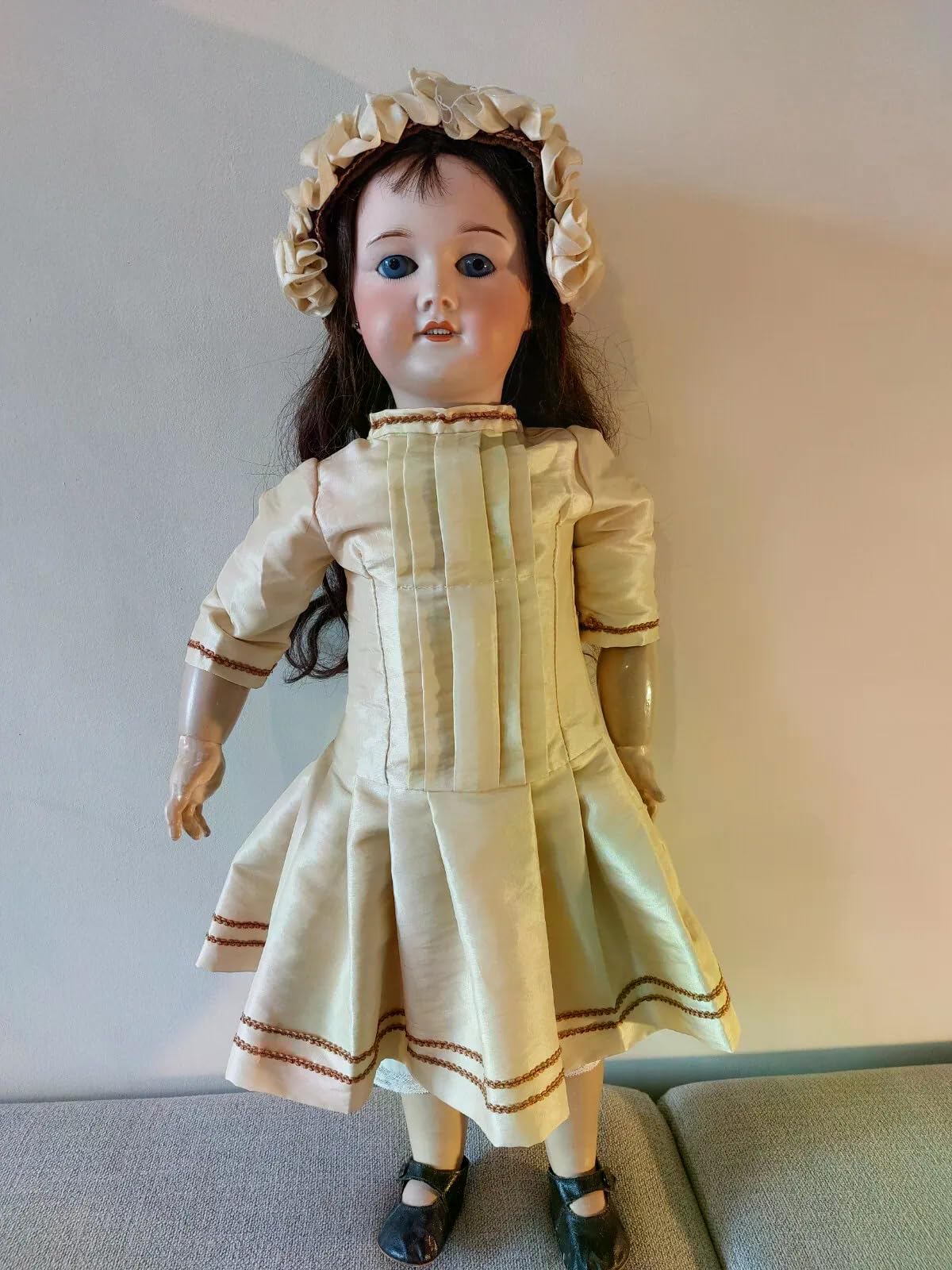 poupée tête Jumeau Unis France 301 Paris ancienne 12 63 Cm No Steiner Bru Sfbj