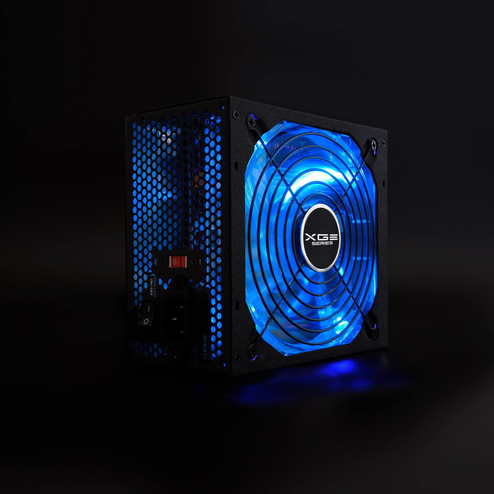 TooQ TQXGEII-800SAP - zasilanie do gier (800 W, PFC activo, ATX 12V V2.31) Certificación 80 Plus brąz, wentylator LED, kolor czarny