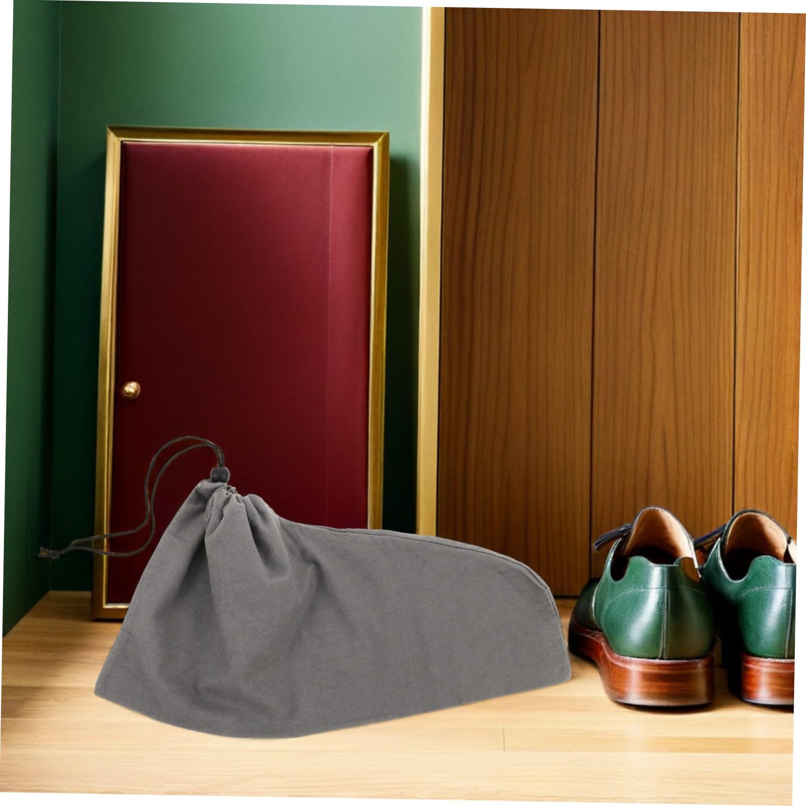 GALPADA 6pezzi Borsa Per Scarpe Da Viaggio Coulisse Custodia in Cotone Traspirante Lavabile Per Proteggere e Riporre Le Scarpe Da Viaggio Borse Per Chiusura Coulisse Per Imballaggio e Orga