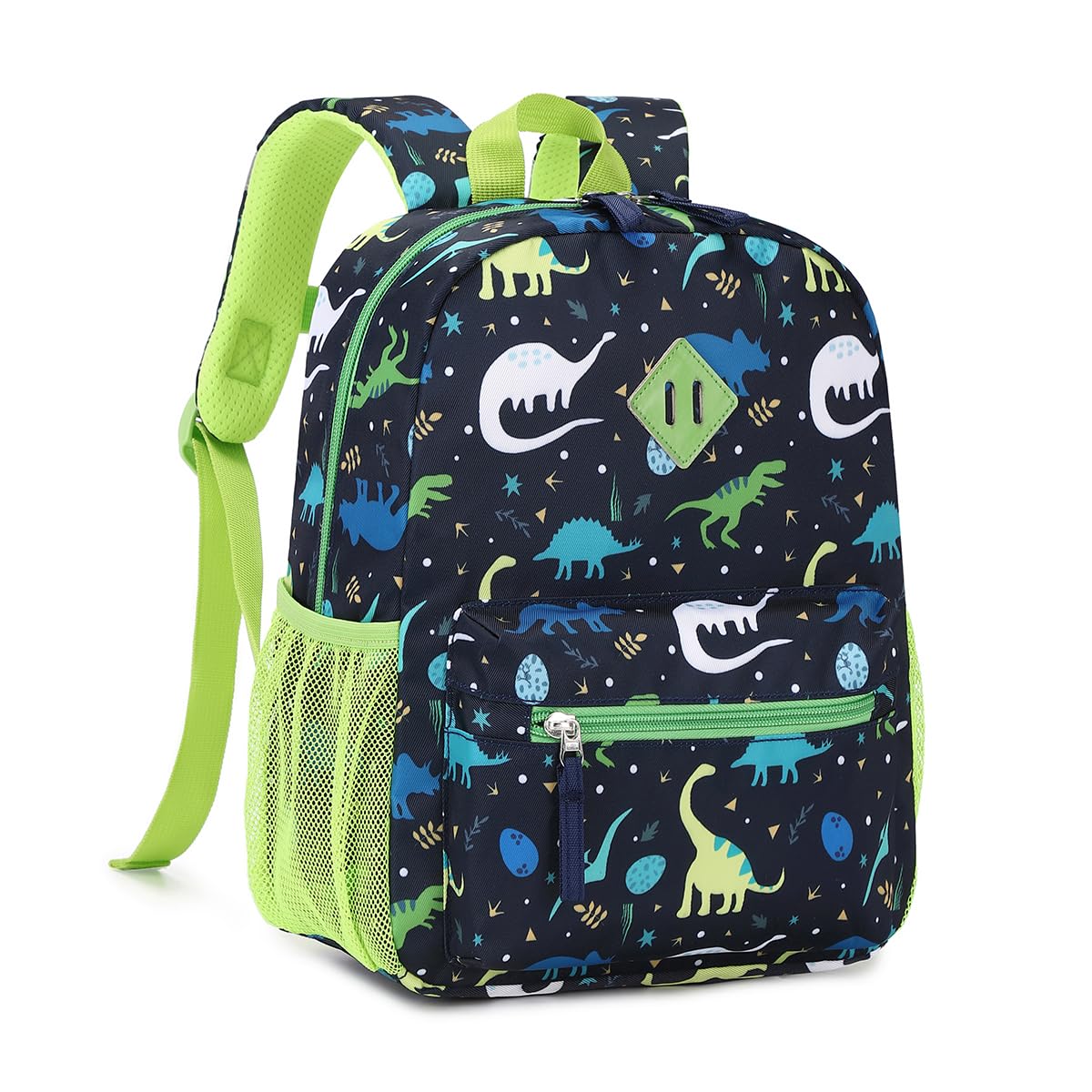 PIG PIG GIRL Toddler Backpack for Boys, 12'' Mini Preschool Backpack for Kids Age 2-4 Years Old Small Toddler Bookbag for Kindergarten with Chest