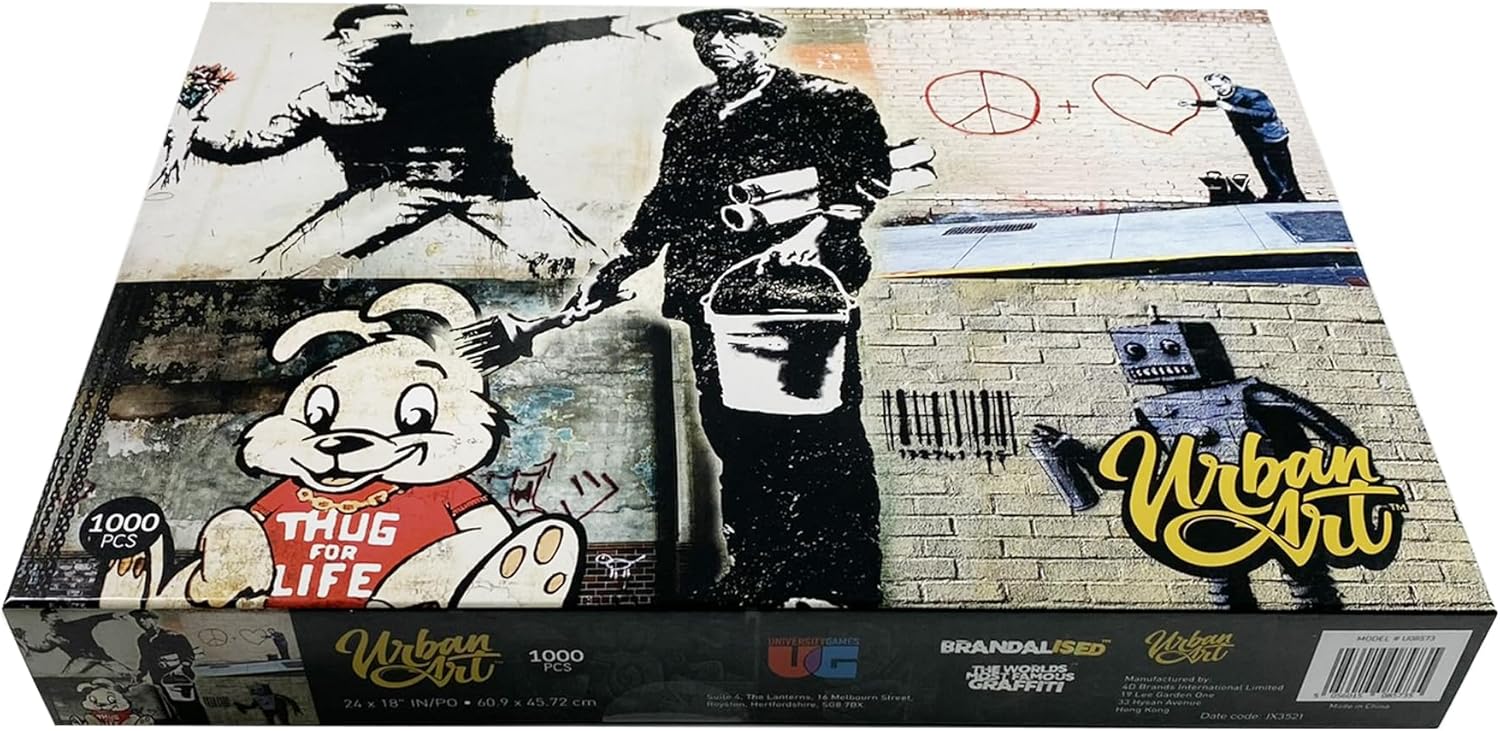 Banksy: Follow Your Dreams (1000 Piece Jigsaw Puzzle)