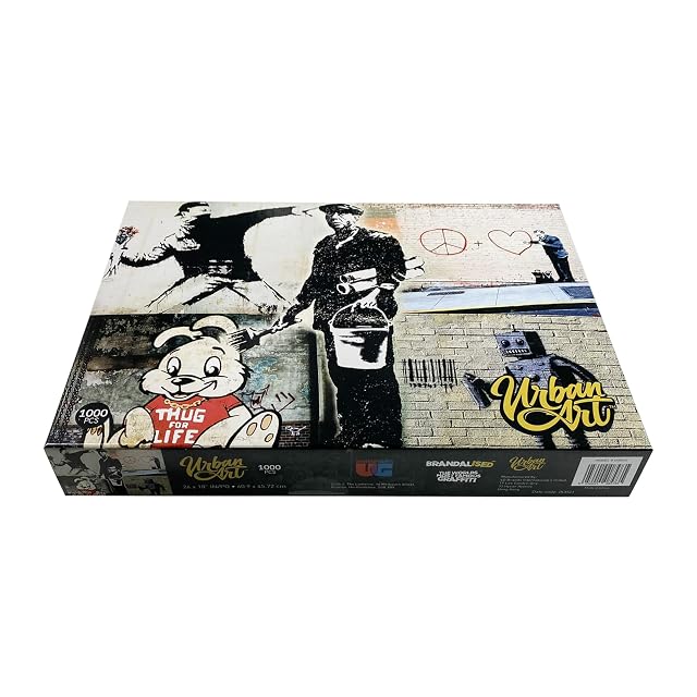 Foto 8 de 8 de Banksy - Rompecabezas de Arte Urbano Follow Your Dreams
