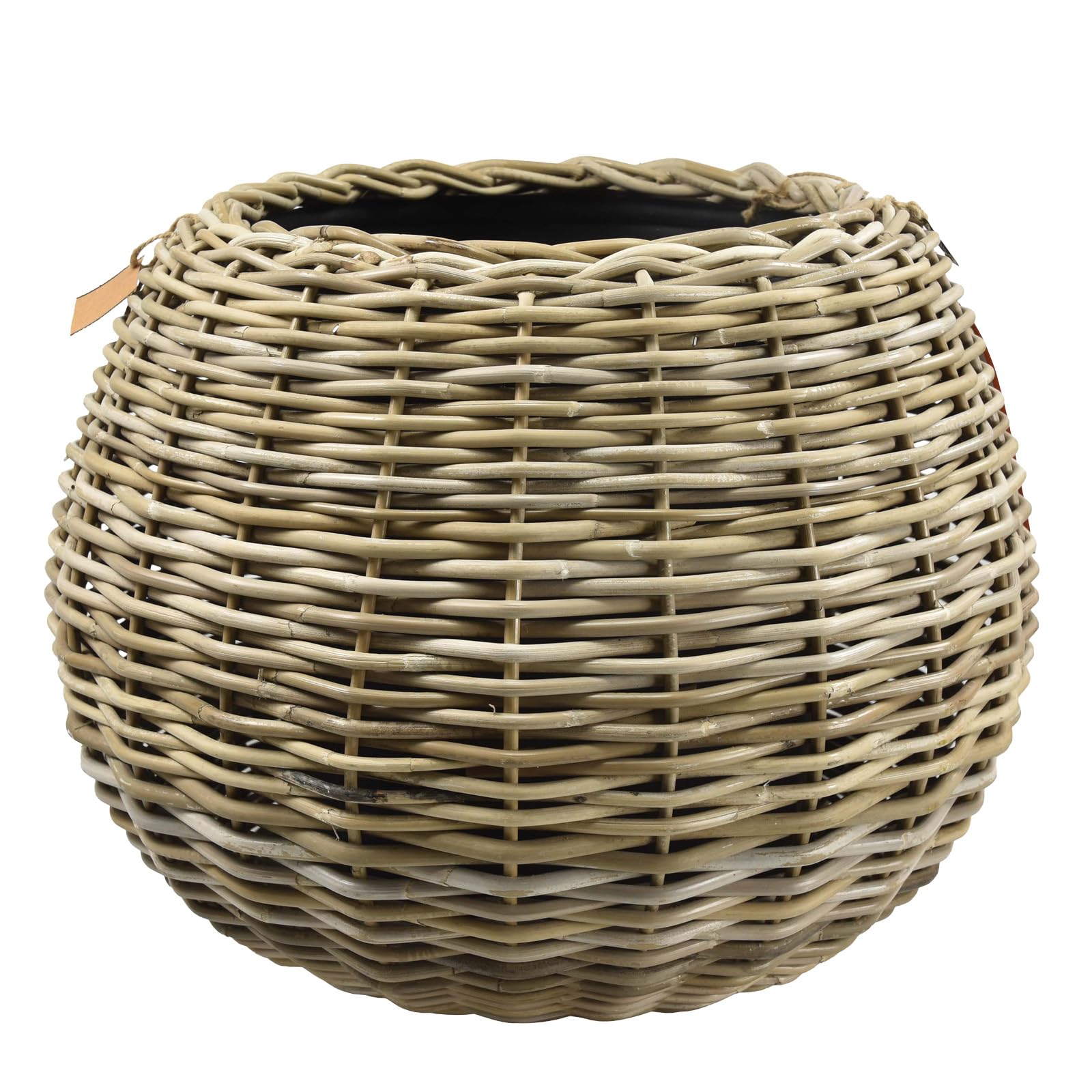 Pflanztopf Pflanzkorb Rattantopf Siena Ø 57 cm rund mit DRYPOT