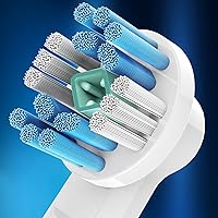 Vista 4 de Cabezales de repuesto profesionales para cepillos de dientes blancos con blanqueamiento 3D, compatible con cepillo de dientes eléctrico Oral-B