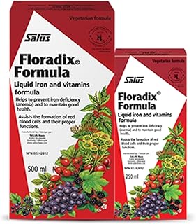 Salus Floradix Liquid Iron and Vitamin Formula – Bonus Pack (500ml+250ml)