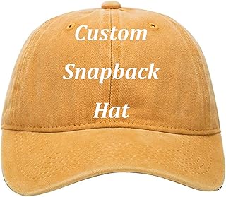 Custom Hats,Snapback.Vintage Washed Distressed Cotton Dad Hat Unisex Retro Denim Baseball Hats Street Style Cowboy Caps