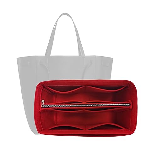 Purse Organizer for Celine Cabas Tote Organizer Phantom, Small Cabas Phantom Organizer, Medium Cabas Phantom Insert, Handmade 2mm Thick Felt Gold