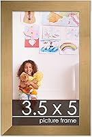 Vista 237 de Poster Palooza Marco de madera de bronce dorado de 26 x 34 pulgadas, acrílico UV, respaldo de tablero de espuma y accesorios para colgar incluidos