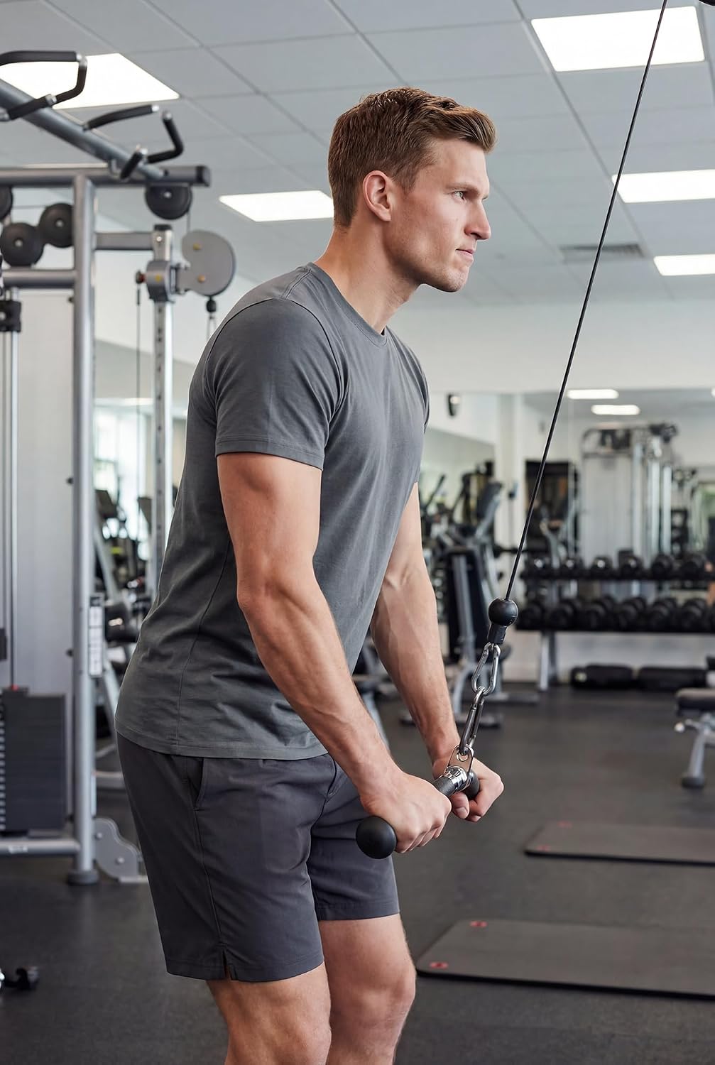 Cooling Men’s Bamboo Viscose + Cotton Blend Undershirt Ultra Soft T-Shirts Breathable Moisture Wicking Stretch Tee