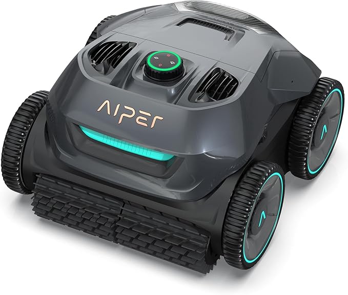 Robot Piscine Haut De Gamme SEAUTO CRAB PRO - Nettoyeur Intelligent Sol Et Parois - Neuf